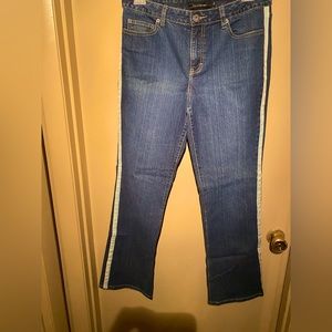 Calvin Klein Jeans w/ rainbow stripe, 12